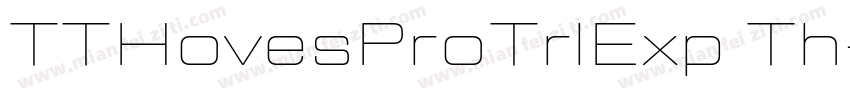 TTHovesProTrlExp Th字体转换